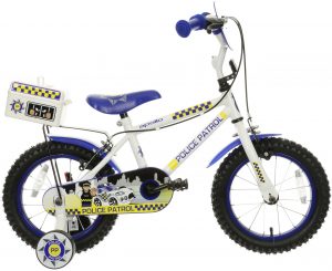 Apollo Police Patrol Kids Bike - 14 Inch Wheel