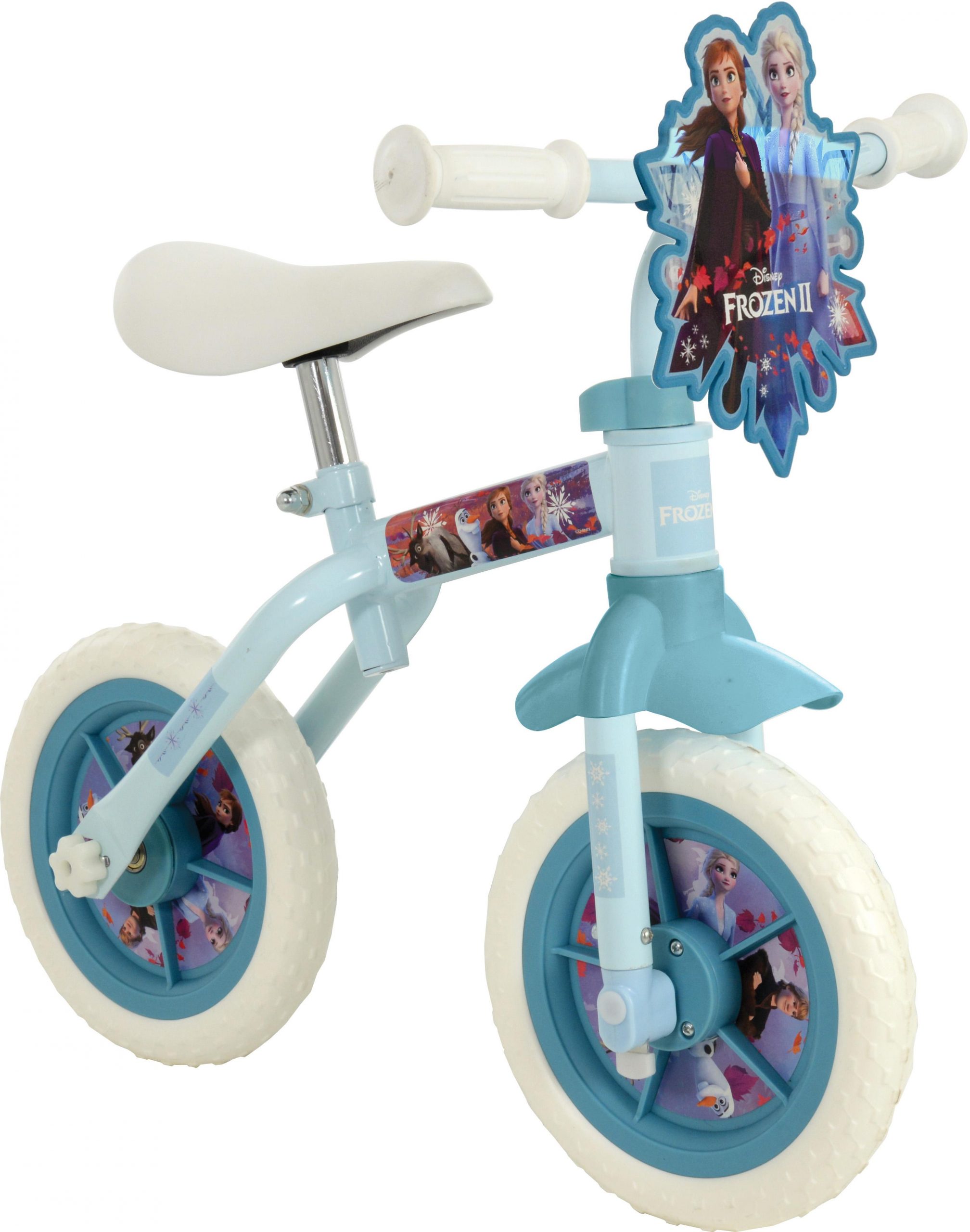 16 inch frozen bike with training wheels