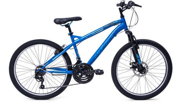 Huffy Extent Junior Mountain Bike - 24 Inch Wheel - Cobalt Blue