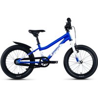 Ghost POWERKID 16 Kids Bike 2022 - Candy Blue - Pearl White - Inc Training Wheels