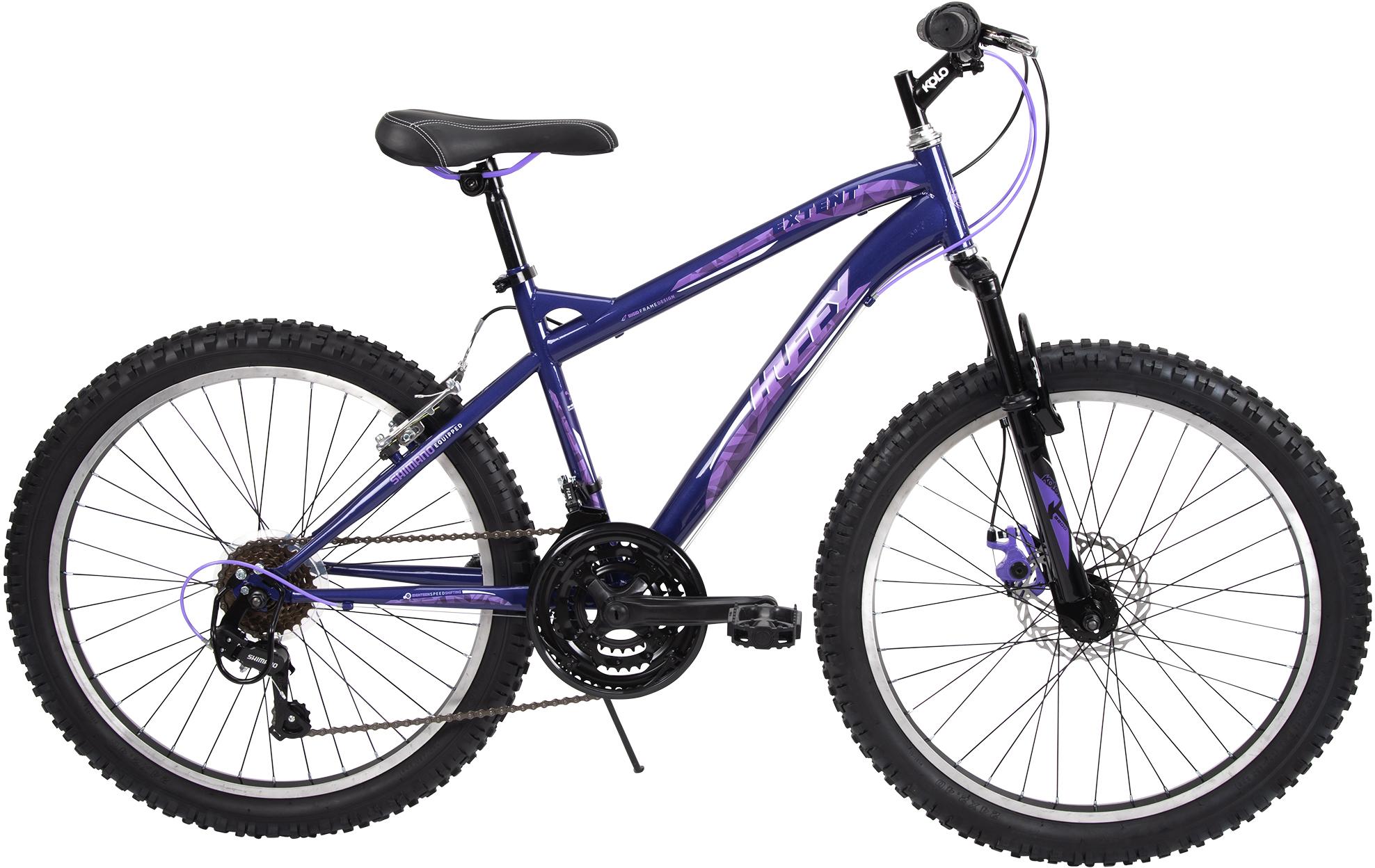 purple mountain bike