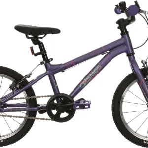 Carrera Cosmos Kids Bike - 16 Inch Wheel - Purple