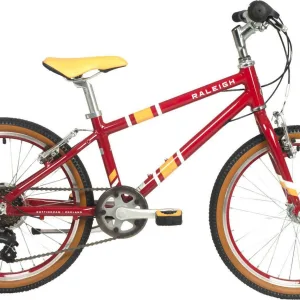 Raleigh Pop Junior Bike - Plum - 20 Inch Wheel