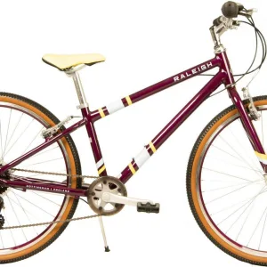 Raleigh Pop Junior Bike - Purple - 26 Inch Wheel