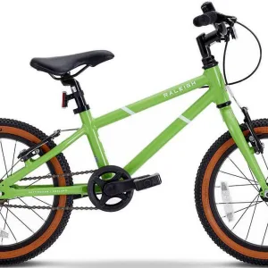 Raleigh Pop Kids Bike - Green - 16 Inch Wheel