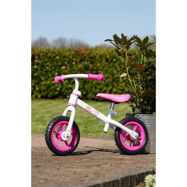 Evo 10 Inch Pink Balance Bike - Pink
