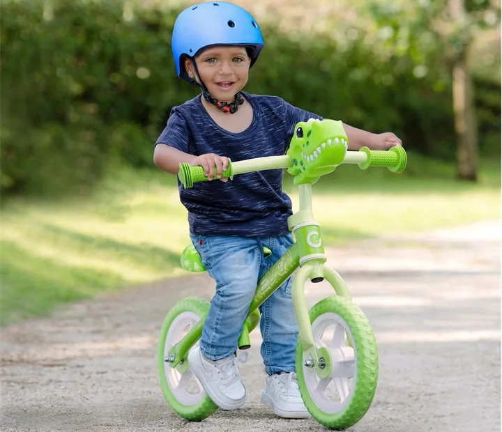 Evo Balance Bike Dino - Green