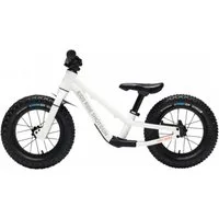 "Kids Ride Shotgun Dirt Hero 12" Balance Bike - 2024" - White
