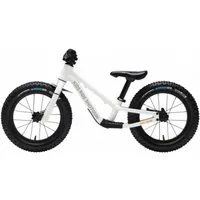 "Kids Ride Shotgun Dirt Hero 14" Balance Bike - 2024" - White
