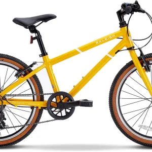 Raleigh Pop Junior Hybrid Bike - Yellow - 20 Inch Wheel