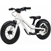 "Kids Ride Shotgun Dirt Hero 12" Balance Bike With Brake - 2024" - White