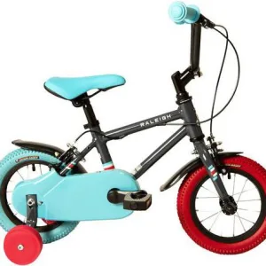 Raleigh Pop Kids Bike - Black - 12 Inch Wheel