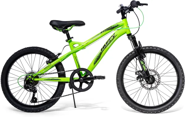 Huffy Extent Junior Mountain Bike - 20 Inch Wheel - Antifreeze Green