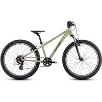 "Cube Acid 240 24" Kids Bike - 2025" - Light Olive / Orange