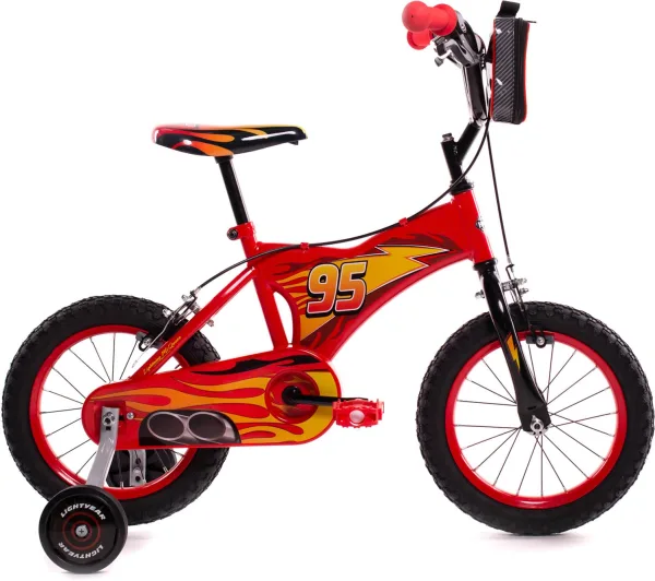 Huffy Disney Pixar Cars Lightning Mcqueen Kids Bike - 14 Inch Wheel