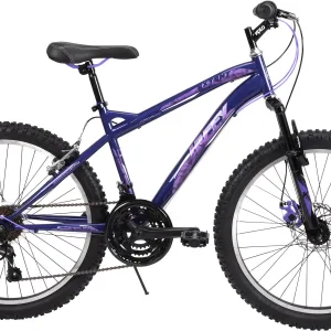 Huffy Extent Junior Mountain Bike - 24 Inch Wheel - Midnight Purple