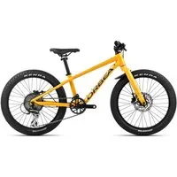 Orbea MX 20 Team Disc Kids Bike - 2024 - Mango (Gloss) - Black (Matt)