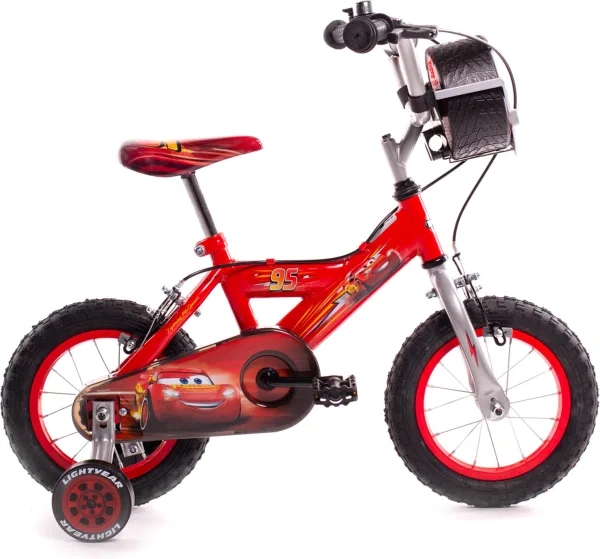 Huffy Disney Pixar Cars Lightning Mcqueen Kids Bike - 12 Inch Wheel