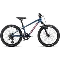 Orbea MX 20 XC Kids Bike - 2024 - Moondust Blue - Red (Matt)