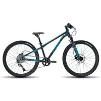 "Frog MTB 62 24" Kids Bike" - Metallic Grey Neon Blue