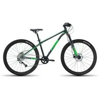 "Frog MTB 69 26" Kids Bike" - Metallic Grey Neon Green