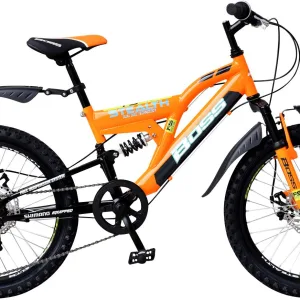 Boss Stealth Junior Mountain Bike - Orange - 20 Inch Wheel