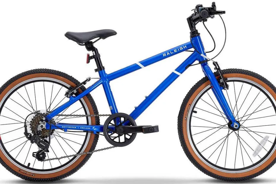 Raleigh Pop Junior Hybrid Bike - Blue - 20 Inch Wheel