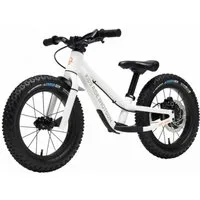 "Kids Ride Shotgun Dirt Hero 14" Balance Bike With Brake" - White